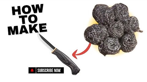 Turning a Rusty Bearing into a Beautiful but cohi Sharp BUTTERFLY KNIFE