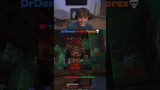 DrDonut trolls farex💀 #troll #funny #minecraft #fypage #drdonut