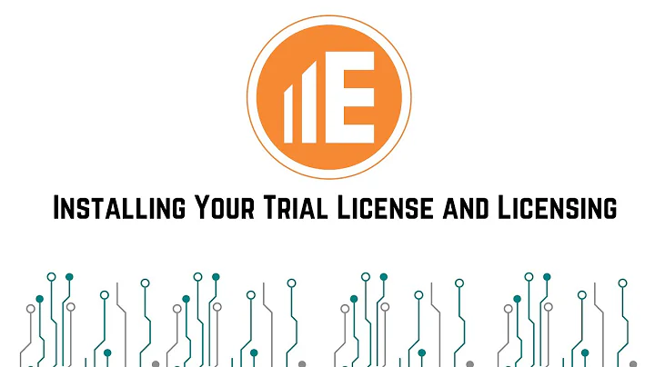 E3 Trial Install and License Tutorial