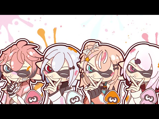 【 スプラ3 】#にじイカ祭り2024 ちーむ５成長期【にじさんじ/五十嵐梨花】のサムネイル