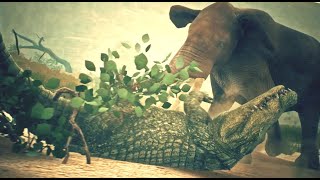 All Animals Attack Thorbjarnarson's Crocodile Cutscenes in Ancestors