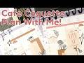 Cafe Coquette Plan With Me | Classic Happy Planner | Decorative Planner