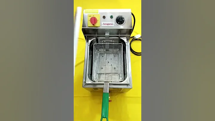 Electric + Gas Deep Fryer 8Ltr Capacity for Multiple and Commercial use