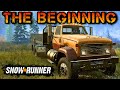 The Beginning Of Our Offroad Adventures In SnowRunner