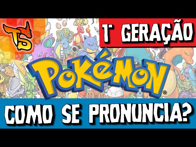 Pronúncia de nomes de pokémons – Pokémon Mythology