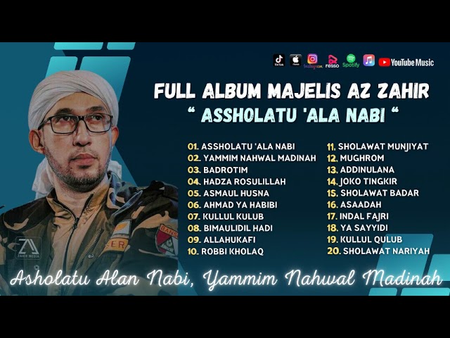 Majelis Az Zahir - Asholatu Alan Nabi - Yammim Nahwal Madinah - Hadza Rosulillah | Sholawat Terbaru class=