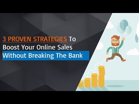 3 Proven Strategies To Boost Your Shopify Sales Or Any Websites Without Breaking Your Piggy Bank