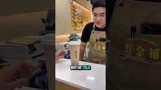 Spoiled Girl Forgot Her Straw… So She Made One Out of Gold! ☕💰