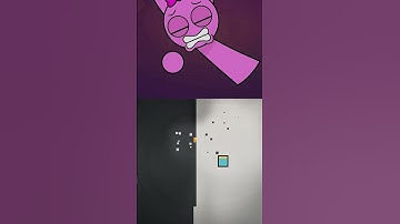 Did Sprunki Raddy Burn Pinki!? Incredibox Sprunki 💀 Slyrac Mod Bouncing Square