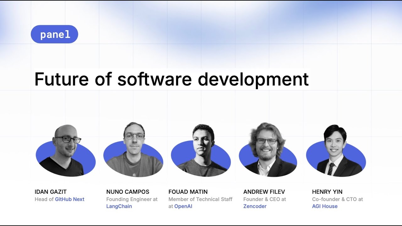 Future of Software Development — GitHub, OpenAI, LangChain, Zencoder ...