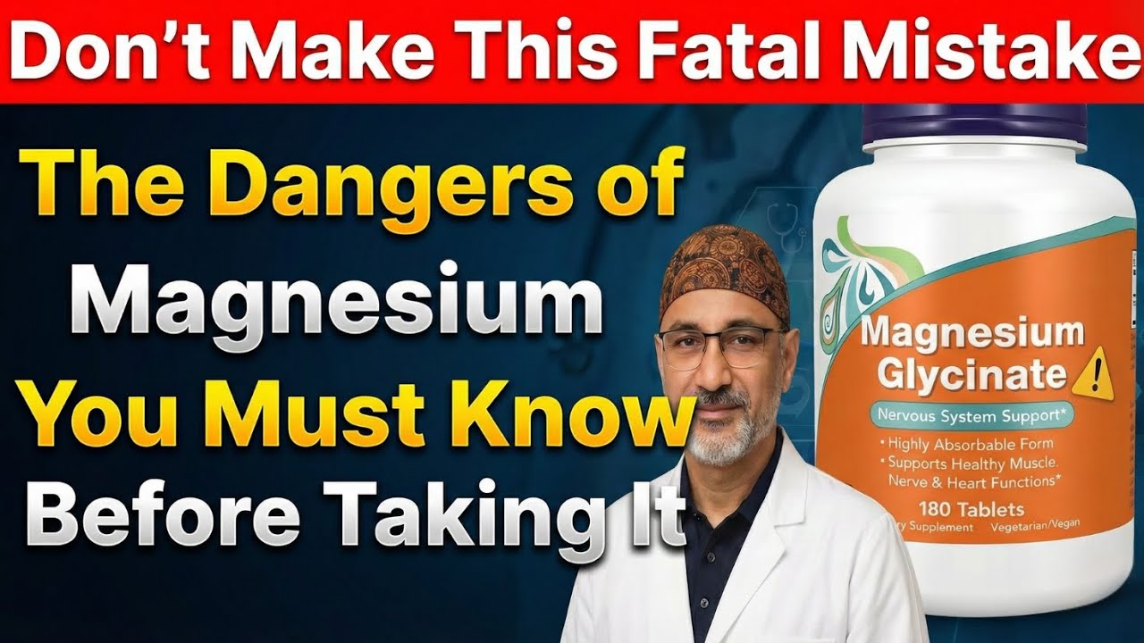 4 Warning Signs You Should Never Take Magnesium, 5 Signs You Must Take It Daily!
