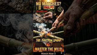 No Lighter? Use This Ancient Bamboo Secret! 🔥