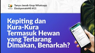 Kepiting dan Kura Kura Termasuk Hewan yang Terlarang Dimakan, Benarkah?