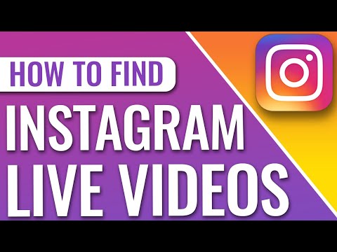How To Find Instagram Live Videos