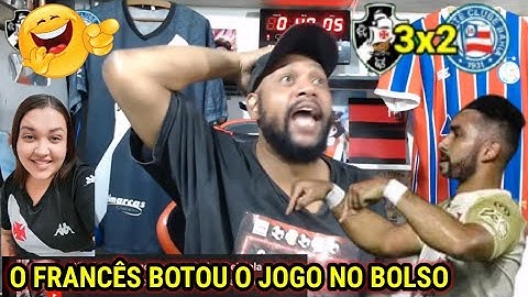 REACT VASCO 3X2 BAHIA l  ENTROU DE VEZ NA BRIGA PELA LIBERTADORES???