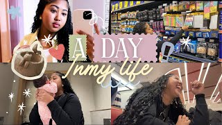 A day in my life as a mom 👩🏽‍🍼🩷(mama duties , cleaning , shopping, talks ) 
