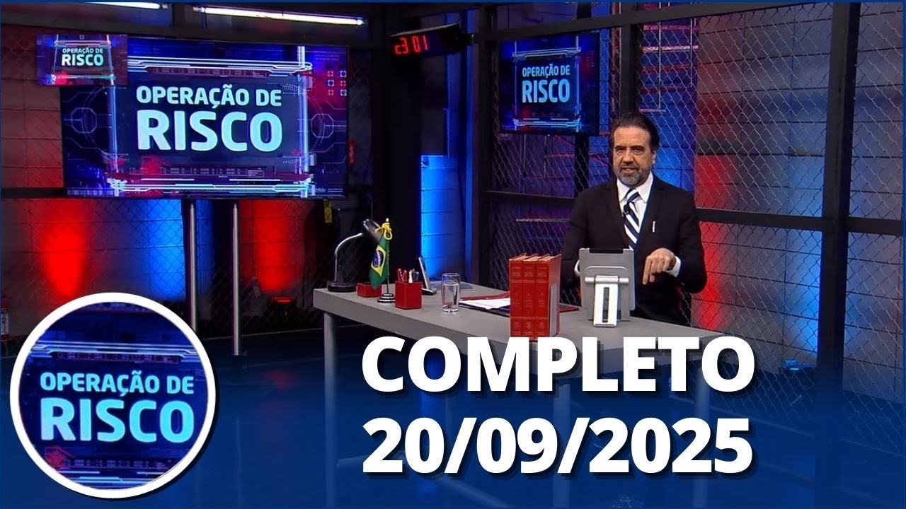 Operação de Risco: Traficante foge pela mata, bomba contra corintianos e mais 20/09/2025 | Completo
