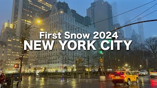 New York City LIVE Winter Storm Ember - Possible Snow Storm in New York City (January 6, 2024)