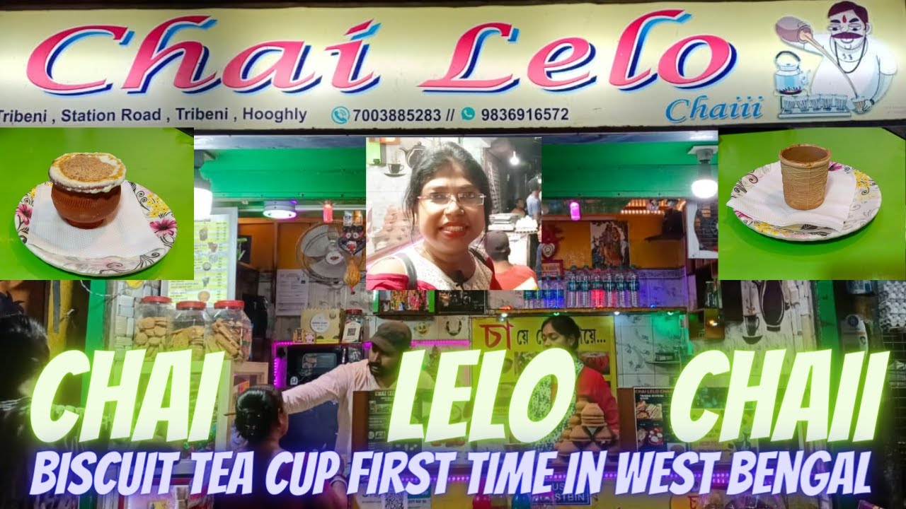 In West Bengal First Time Biscuit Tea Cup Chai Lelo Chaii Tea