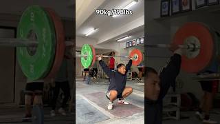 Final Traning set clip #nepal #weightlifting #training #video