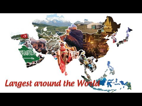 Largest Around the World | Continent, Delta, Desert, Island, Dam, Library and more