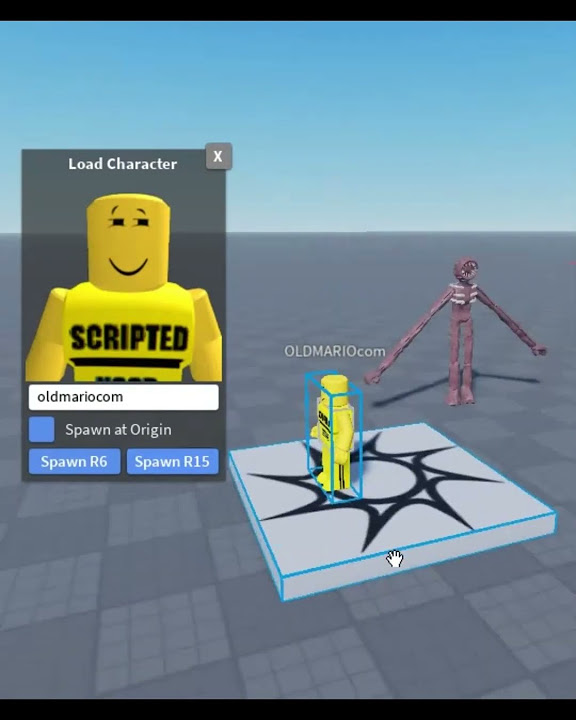 How to load anyone s character into roblox using a roblox plugin 