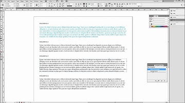 InDesign Tutorial: Save Time with Paragraph Styles -HD-