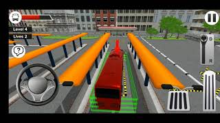 City Bus Parking Driving Simulator 3D: Bus Games - Android Gameplay screenshot 1