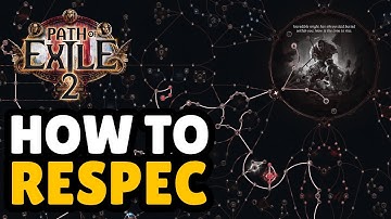 Path of Exile 2 - How to Reset & Respec Passive Skill Tree Points
