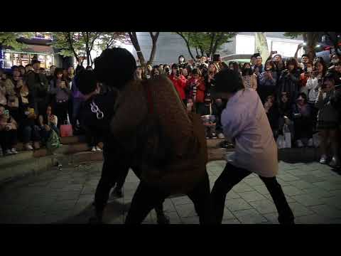 JHKTV] 홍대댄스 디오비멤버 쏘리쏘리 <strong>hong</strong> dae k pop dance dob <strong>full</strong> member sorry sorry
