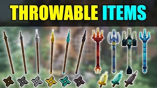 throwable items in Minecraft | throw items in Minecraft | throw items Minecraft Pocket Edition