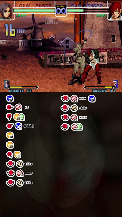 Combo 100% de Whip con Pasos | KOF 2002
