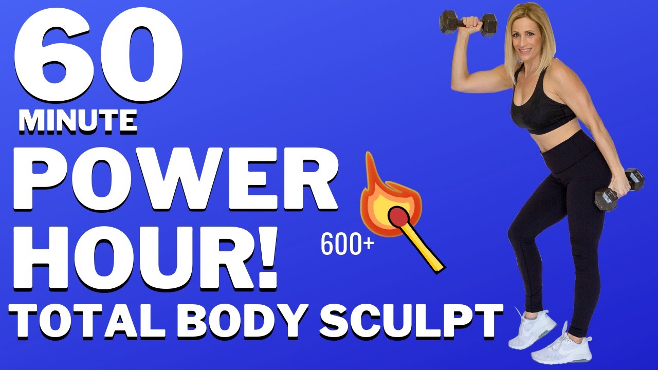 60 MINUTE POWER HOUR | Total Body Workout | Burn 600 ...