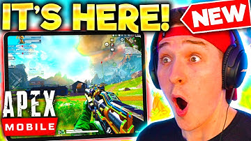 APEX LEGENDS MOBILE IS HERE + NEW LEGEND (GLOBAL LAUNCH)