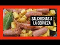SALCHICHAS FRESCAS a la cerveza con patatas !!! 🤣🤣🤣🤣