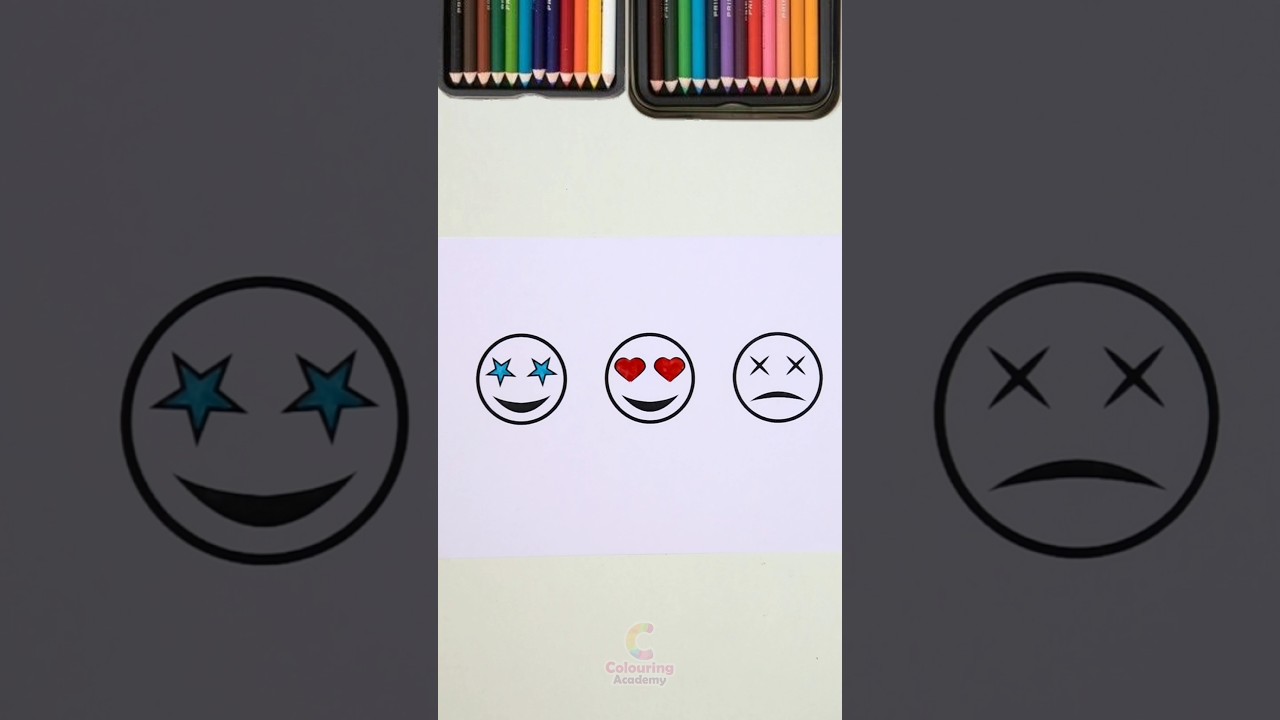 How to draw Wow emoji🤩😮 