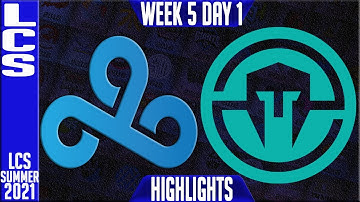 C9 vs IMT Highlights | LCS Summer 2021 W5D1 | Cloud9 vs Immortals