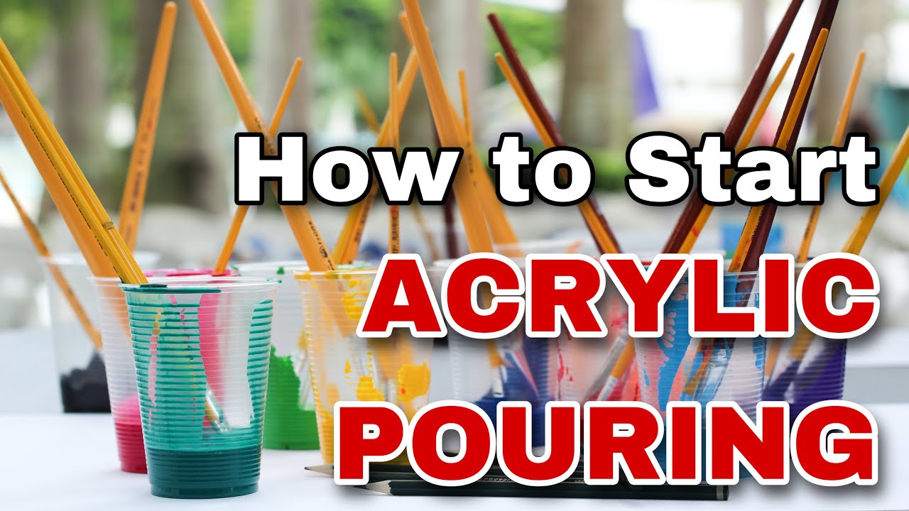 Paint Pouring Supplies for Beginners: What You Need to Get Started