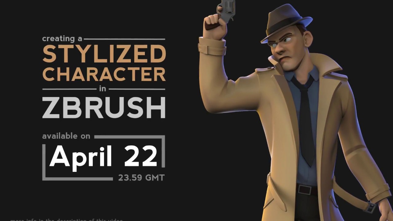 Creating a Stylized Character in Zbrush - Trailer - YouTube