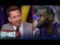 Chris Broussard reacts to Lakers route of Warriors, LeBron’s injury | NBA | FIRST THINGS FIRST