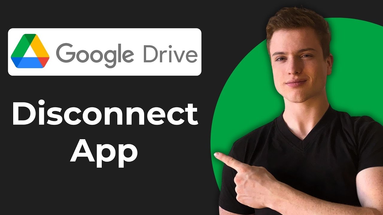 Как отключить приложение от Google Диска (Работает в 2026 году)