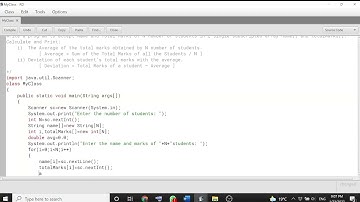 Marks Deviation Program || Rupesh Dey