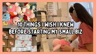 If I Start A Small Business in 2024, Here's What I'd Do // 10 things I wish I knew before starting by CrochetByGenna 158,668 views 4 months ago 21 minutes