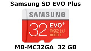 Обзор и тестирование SD карты Samsung MB-MC32GA/RU
