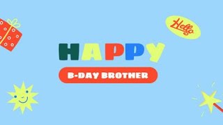 Free Birthday Wishes for Brothers Video Template (Customizable) - FlexClip screenshot 3