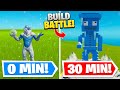 BUILD BATTLE COM O TEMA GELO/NEVE! FORTNITE