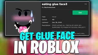 18] ISSO É ERRADO ROBLOX - ROSTO COMENDO COLA ( Eating Glue Face ) 