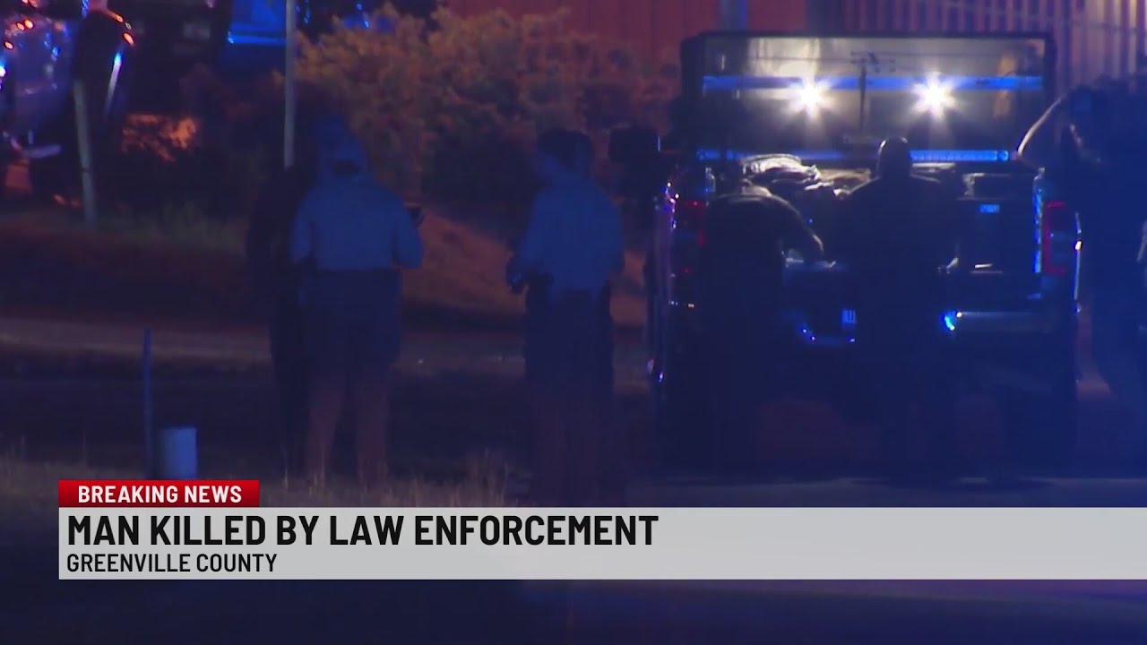 Man killed by law enforcement on Friday in Greenville Co. - YouTube