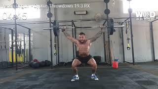 Yetkin Ongun Cyprus Throwdown 19.3 RX