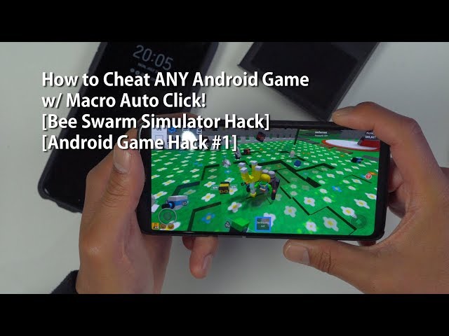 How To Cheat Any Android Game W Macro Auto Click Bee Swarm